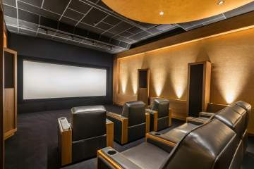 La création de votre salle de cinéma privée